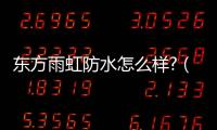 東方雨虹防水怎么樣?（東方雨虹防水怎么樣）
