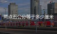 兩點(diǎn)五公分等于多少厘米（五公分等于多少厘米）