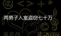 兩男子入室盜竊七十萬 被警方抓獲