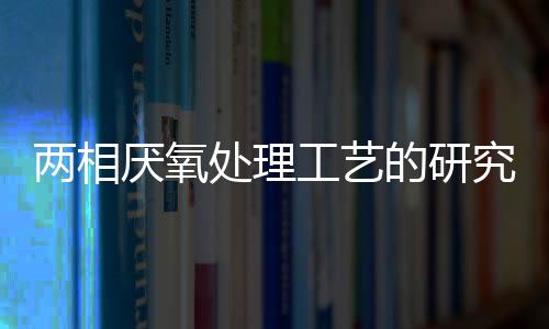 兩相厭氧處理工藝的研究與應用