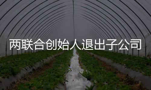 兩聯(lián)合創(chuàng)始人退出子公司 ofo回應正常調整