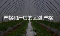 嚴格和嚴厲的區別 嚴格和嚴厲有什么區別