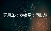 乘用車批發銷量：同比跌幅收窄 長安入圍前十