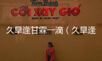 久旱逢甘霖一滴（久旱逢甘霖）