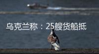 烏克蘭稱：25艘貨船抵達(dá)烏港口