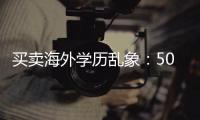 買賣海外學歷亂象：50萬5個月拿證
