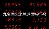 九名國際米蘭球員被征召參加國際比賽