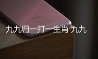 九九歸一打一生肖 九九歸一打一生肖是什么