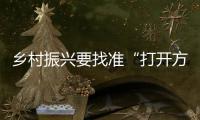 鄉村振興要找準“打開方式”