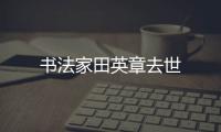 書法家田英章去世