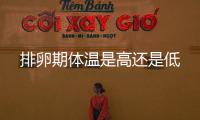 排卵期體溫是高還是低