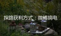探路獲利方式：微博搞電商 微信做游戲