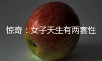 驚奇：女子天生有兩套性器官 雙陰道雙子宮