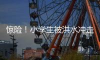 驚險(xiǎn)！小學(xué)生被洪水沖走