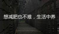 想減肥也不難，生活中養成5個習慣，不用辛苦挨餓、運動
