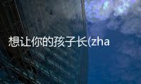 想讓你的孩子長(zhang)長(chang),這四件事很關鍵