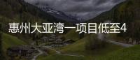 惠州大亞灣一項目低至4.8折?房管局回應:系誤讀,裝修和毛坯不一樣