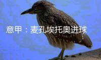 意甲：麥孔埃托奧進球 國際米蘭2
