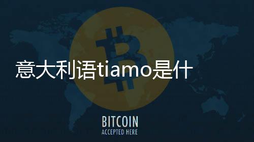 意大利語tiamo是什么意思（tiamo是什么意思）