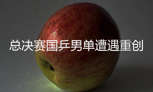 總決賽國乒男單遭遇重創 樊振東梁靖崑雙雙出局