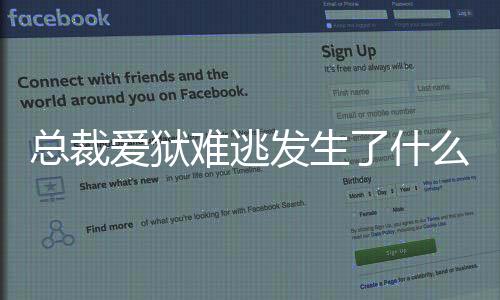 總裁愛獄難逃發(fā)生了什么?