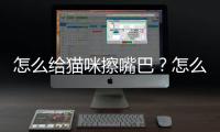 怎么給貓咪擦嘴巴？怎么給貓咪擦嘴唇
