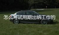 怎么寫試用期出納工作的個(gè)人總結(jié)？（出納工作總結(jié)）