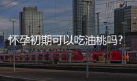 懷孕初期可以吃油桃嗎?聽聽大家對此有什么看法