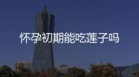 懷孕初期能吃蓮子嗎
