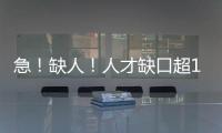 急！缺人！人才缺口超100萬！如何抓住機遇？