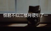 恨君不似江樓月吸引了一大批喜歡看年代劇的觀眾們的注意