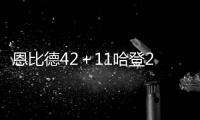 恩比德42＋11哈登27分 錫安傷退76人擒鵜鶘取主場(chǎng)十連勝（哈登數(shù)據(jù)統(tǒng)計(jì)）
