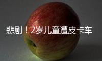 悲劇！2歲兒童遭皮卡車兩次碾壓
