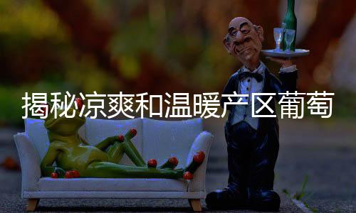 揭秘涼爽和溫暖產區葡萄酒的不同風格