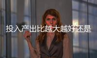 投入產出比越大越好還是越小越好（投入產出比）