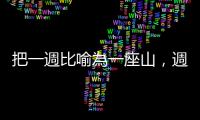 把一週比喻為一座山，週三「小週末」的英文該怎麼說？