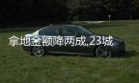 拿地金額降兩成,23城發布限跌令