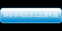 拼多多網(wǎng)店怎么運(yùn)營(yíng)和推廣（拼多多新手賣家如何做好店鋪推廣）