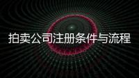 拍賣公司注冊條件與流程