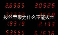 拔絲蘋果為什么不能拔絲