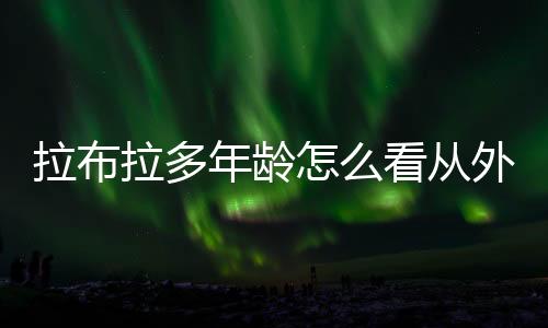 拉布拉多年齡怎么看從外表？拉布拉多年齡怎么分