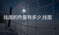 掛面的熱量有多少,掛面適合減肥嗎？