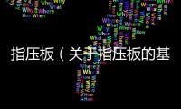 指壓板（關于指壓板的基本情況說明介紹）