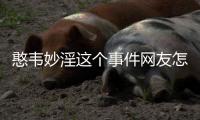 憨韋妙淫這個事件網友怎么看?