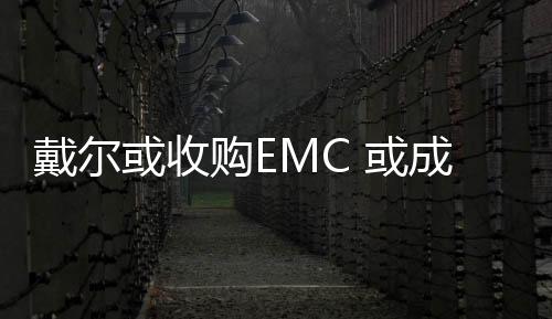 戴爾或收購EMC 或成為IT史上最大并購交易