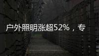 戶外照明漲超52%，專業(yè)照明突破“0到1”
