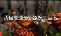我省高速最新路況：因下雪部分路段限行