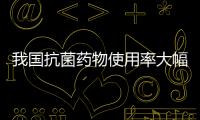 我國抗菌藥物使用率大幅下降