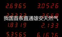 我國(guó)首條直通雄安天然氣管道正式投產(chǎn)