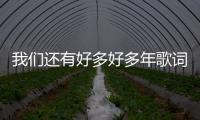 我們還有好多好多年歌詞意思（我們還有好多好多年歌詞）